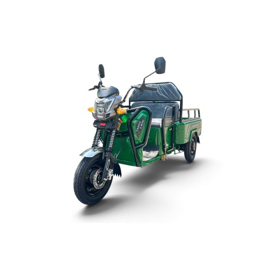 ΗΛΕΚΤΡΙΚΟ ΤΡΙΚΥΚΛΟ ΜΕ ΚΑΡΟΤΣΑ ΠΡΑΣΙΝΟ - CARGO 3 MINI ELECTRIC SCOOTER GREEN