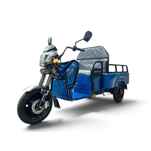 ΗΛΕΚΤΡΙΚΟ ΤΡΙΚΥΚΛΟ ΜΕ ΚΑΡΟΤΣΑ ΜΠΛΕ - CARGO 3 MINI ELECTRIC SCOOTER BLUE