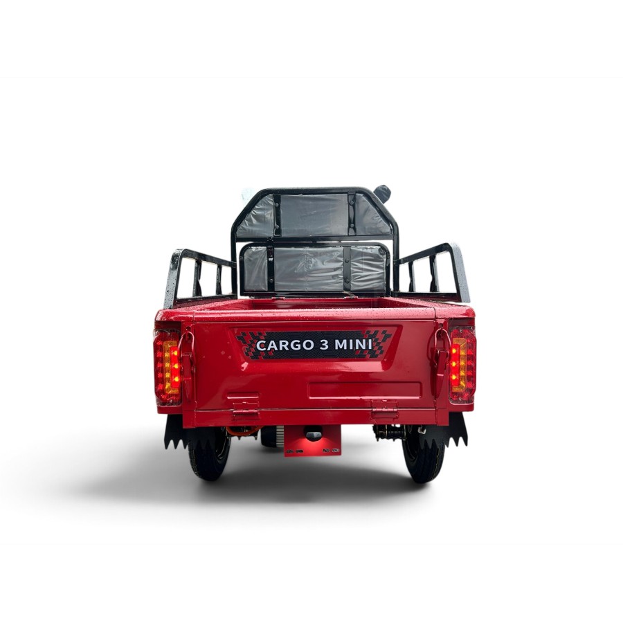 ΗΛΕΚΤΡΙΚΟ ΤΡΙΚΥΚΛΟ ΜΕ ΚΑΡΟΤΣΑ ΚΟΚΚΙΝΟ - CARGO 3 MINI ELECTRIC SCOOTER RED
