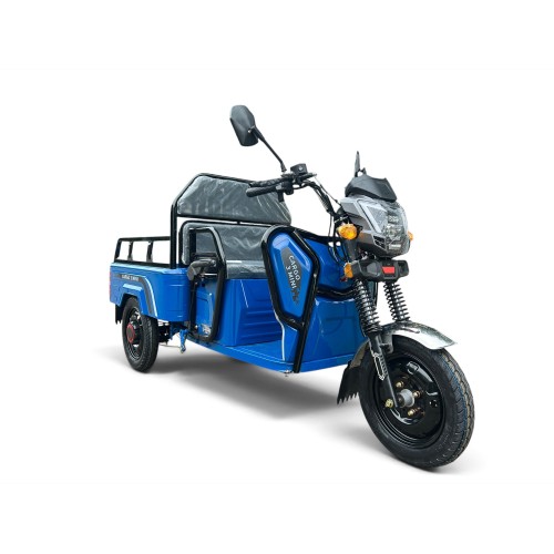ΗΛΕΚΤΡΙΚΟ ΤΡΙΚΥΚΛΟ ΜΕ ΚΑΡΟΤΣΑ ΜΠΛΕ - CARGO 3 MINI ELECTRIC SCOOTER BLUE