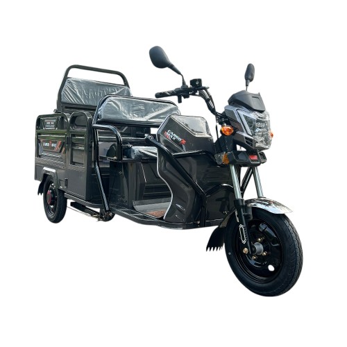 ΗΛΕΚΤΡΙΚΟ ΤΡΙΚΥΚΛΟ ΜΕ ΚΑΡΟΤΣΑ ΜΑΥΡΟ - CARGO 3 MAX ELECTRIC SCOOTER BLACK