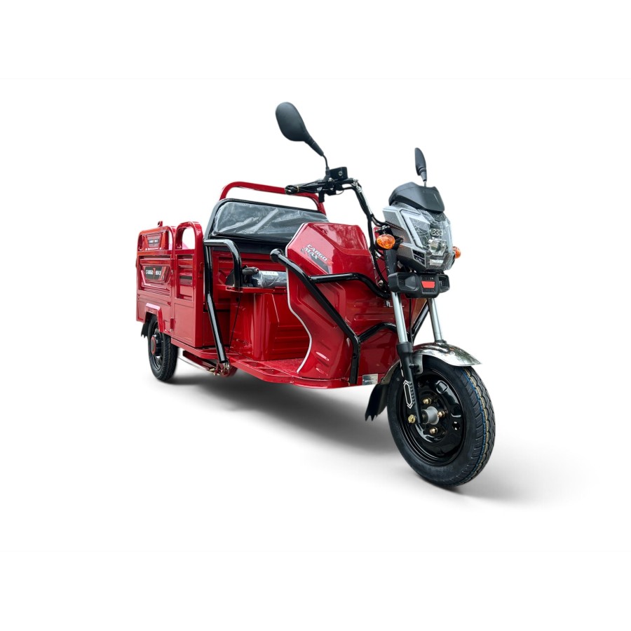 ΗΛΕΚΤΡΙΚΟ ΤΡΙΚΥΚΛΟ ΜΕ ΚΑΡΟΤΣΑ ΚΟΚΚΙΝΟ - CARGO 3 MAX ELECTRIC SCOOTER RED