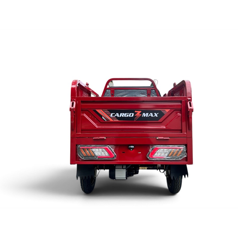 ΗΛΕΚΤΡΙΚΟ ΤΡΙΚΥΚΛΟ ΜΕ ΚΑΡΟΤΣΑ ΚΟΚΚΙΝΟ - CARGO 3 MAX ELECTRIC SCOOTER RED