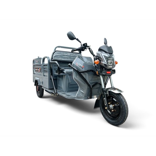 ΗΛΕΚΤΡΙΚΟ ΤΡΙΚΥΚΛΟ ΜΕ ΚΑΡΟΤΣΑ ΓΚΡΙ - CARGO 3 MAX ELECTRIC SCOOTER ΓΚΡΙ