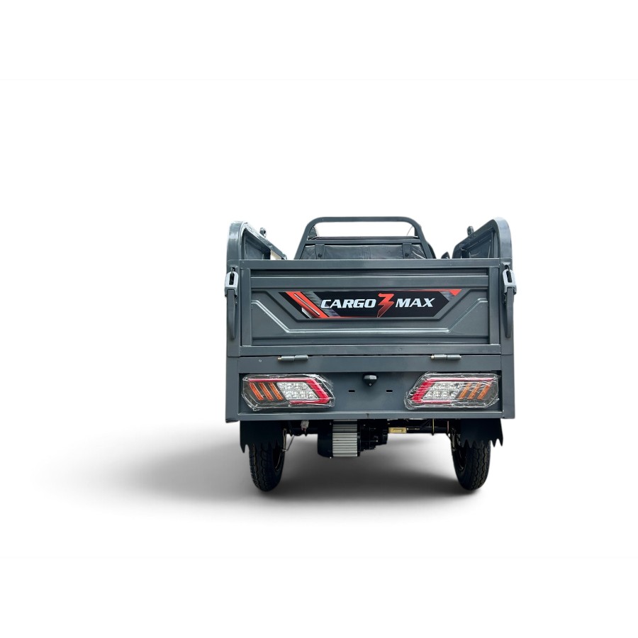 ΗΛΕΚΤΡΙΚΟ ΤΡΙΚΥΚΛΟ ΜΕ ΚΑΡΟΤΣΑ ΓΚΡΙ - CARGO 3 MAX ELECTRIC SCOOTER ΓΚΡΙ