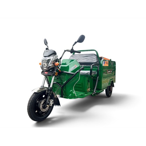 ΗΛΕΚΤΡΙΚΟ ΤΡΙΚΥΚΛΟ ΜΕ ΚΑΡΟΤΣΑ ΠΡΑΣΙΝΟ - CARGO 3 MAX ELECTRIC SCOOTER GREEN