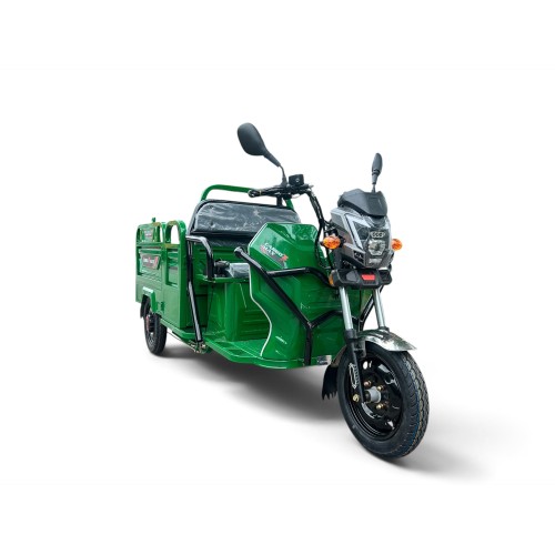ΗΛΕΚΤΡΙΚΟ ΤΡΙΚΥΚΛΟ ΜΕ ΚΑΡΟΤΣΑ ΠΡΑΣΙΝΟ - CARGO 3 MAX ELECTRIC SCOOTER GREEN