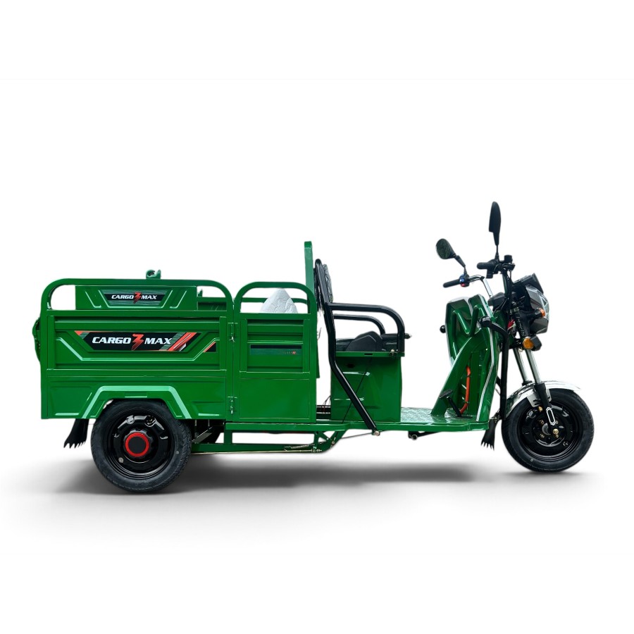 ΗΛΕΚΤΡΙΚΟ ΤΡΙΚΥΚΛΟ ΜΕ ΚΑΡΟΤΣΑ ΠΡΑΣΙΝΟ - CARGO 3 MAX ELECTRIC SCOOTER GREEN
