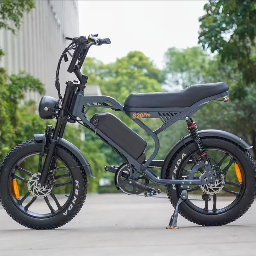 ΗΛΕΚΤΡΙΚΟ ΠΟΔΗΛΑΤΟ S20 PRO ELECTRIC BIKE BLACK 20"