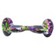 SMART BALANCE HOVERBOARD WHEEL WITH BLUETOOTH & LED ΗΛΕΚΤΡΙΚΟ ΠΑΤΙΝΙ GRAFFITI HIP HOP 10"
