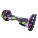 SMART BALANCE HOVERBOARD WHEEL WITH BLUETOOTH & LED ΗΛΕΚΤΡΙΚΟ ΠΑΤΙΝΙ GRAFFITI HIP HOP 10"