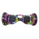 SMART BALANCE HOVERBOARD WHEEL WITH BLUETOOTH & LED ΗΛΕΚΤΡΙΚΟ ΠΑΤΙΝΙ GRAFFITI HIP HOP 10"