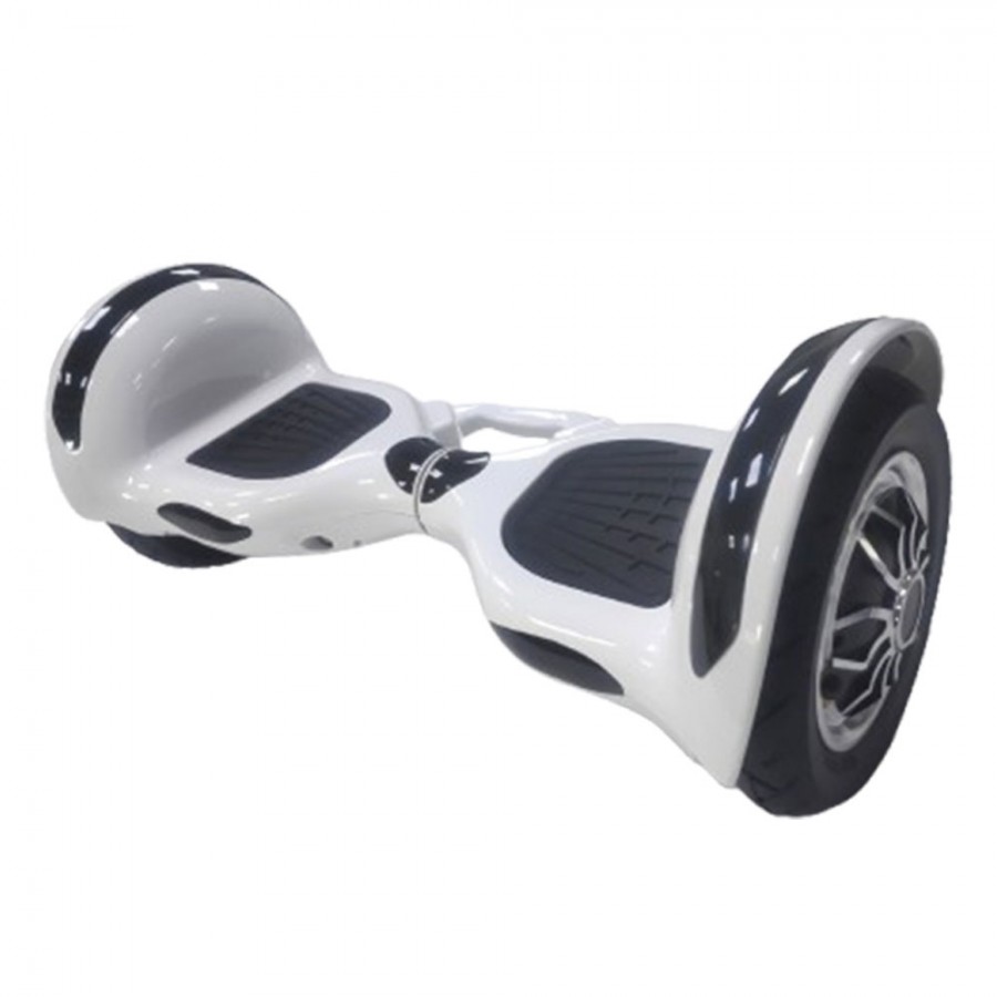 SMART BALANCE HOVERBOARD WHEEL WITH BLUETOOTH AND  LED ΗΛΕΚΤΡΙΚΟ ΠΑΤΙΝΙ WHITE 10 INCH