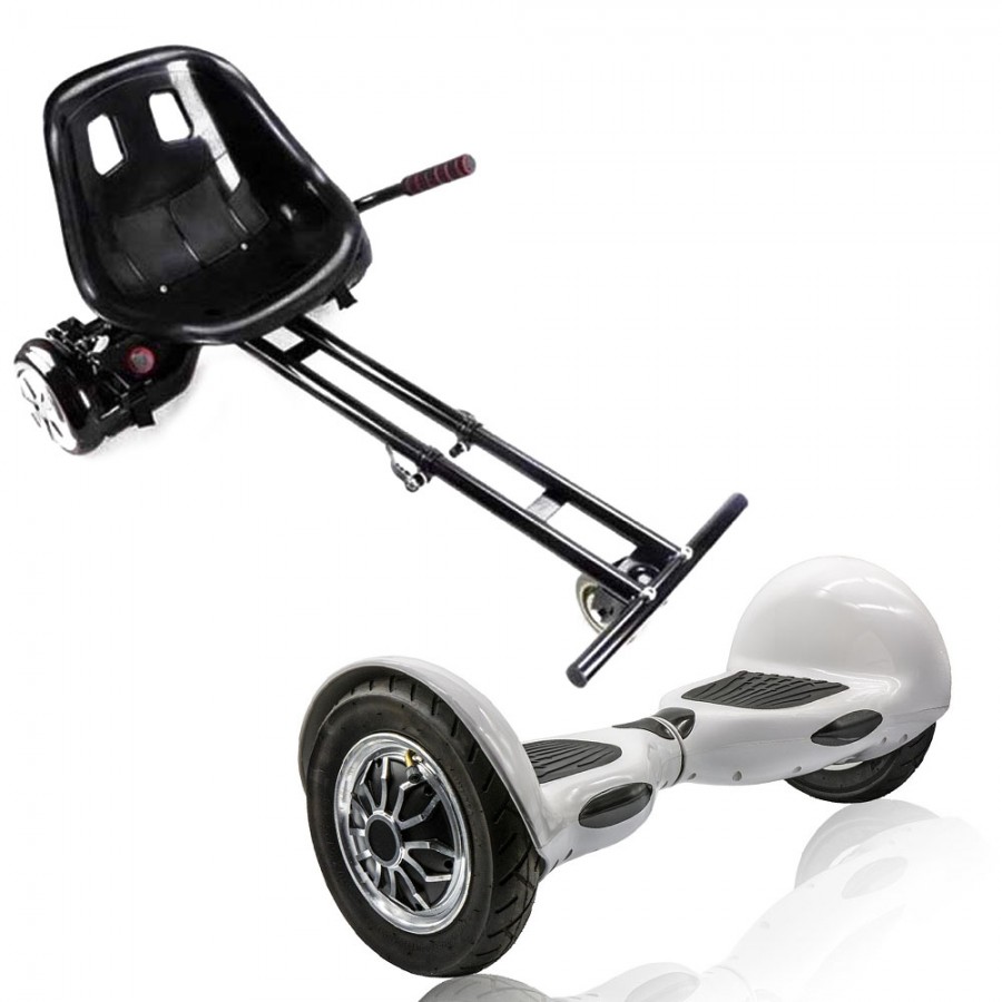 ΣΕΤ HOVERBOARD SMART BALANCE WHITE 10" & GOKART ΚΑΘΙΣΜΑ