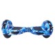 ROODER HOVERBOARD WHEEL BLUETOOTH & LED ΗΛΕΚΤΡΙΚΟ ΠΑΤΙΝΙ ARMY BLUE 10"