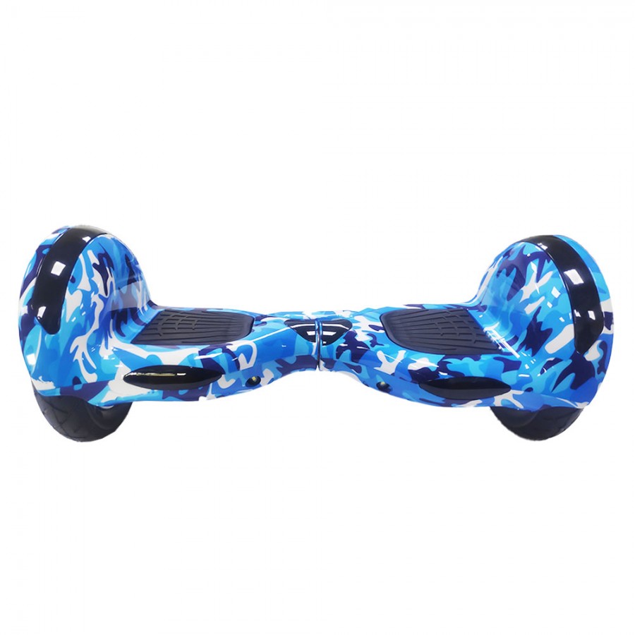 ROODER HOVERBOARD WHEEL BLUETOOTH & LED ΗΛΕΚΤΡΙΚΟ ΠΑΤΙΝΙ ARMY BLUE 10"