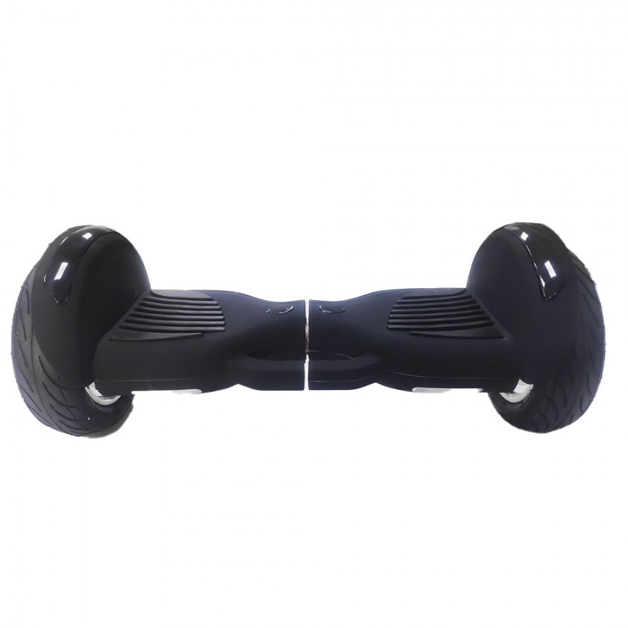 SMART BALANCE HOVERBOARD BIG WHEEL WITH BLUETOOTH & LED ΗΛΕΚΤΡΙΚΟ ΠΑΤΙΝΙ TOTAL BLACK 10.5"