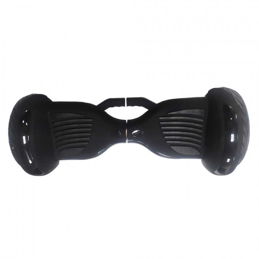 SMART BALANCE HOVERBOARD BIG WHEEL WITH BLUETOOTH & LED ΗΛΕΚΤΡΙΚΟ ΠΑΤΙΝΙ TOTAL BLACK 10.5"