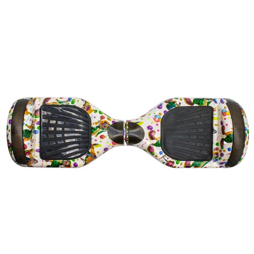 SMART BALANCE HOVERBOARD WHEEL WITH BLUETOOTH ΗΛΕΚΤΡΙΚΟ ΠΑΤΙΝΙ ΙΣΟΡΡΟΠΙΑΣ CLOWNS 6,5"