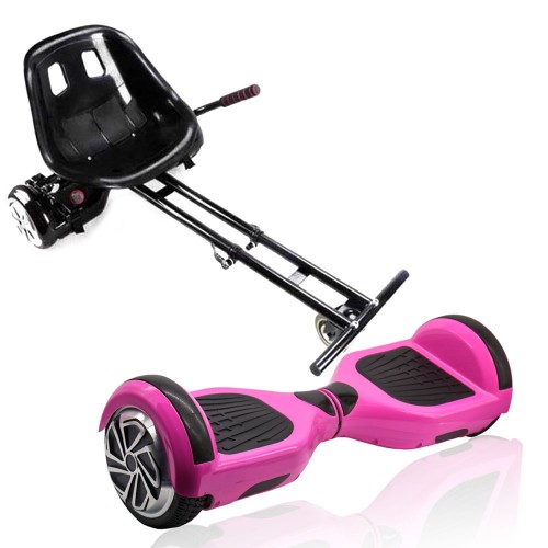 ΣΕΤ ΗΛΕΚΤΡΙΚΟ ΠΑΤΙΝΙ HOVERBOARD 6,5" PINK ΚΑΙ SMART BALANCE WHEEL HOVERBOARD GOKART ΚΑΘΙΣΜΑ