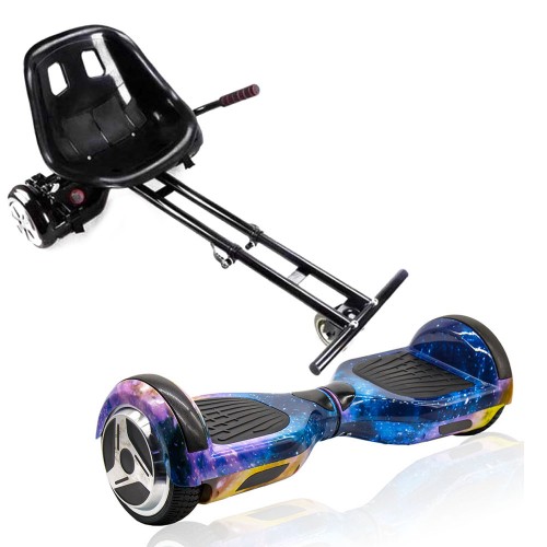 ΣΕΤ ΗΛΕΚΤΡΙΚΟ ΠΑΤΙΝΙ HOVERBOARD 6,5" SKY GRAFFITI ΚΑΙ SMART BALANCE WHEEL HOVERBOARD GOKART ΚΑΘΙΣΜΑ