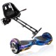 ΣΕΤ ΗΛΕΚΤΡΙΚΟ ΠΑΤΙΝΙ HOVERBOARD 6,5" SKY GRAFFITI ΚΑΙ SMART BALANCE WHEEL HOVERBOARD GOKART ΚΑΘΙΣΜΑ
