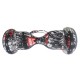 SMART BALANCE HOVERBOARD BIG WHEEL BLUETOOTH & LED ΗΛΕΚΤΡΙΚΟ ΠΑΤΙΝΙ GRAFFITI PIRATES 10.5"