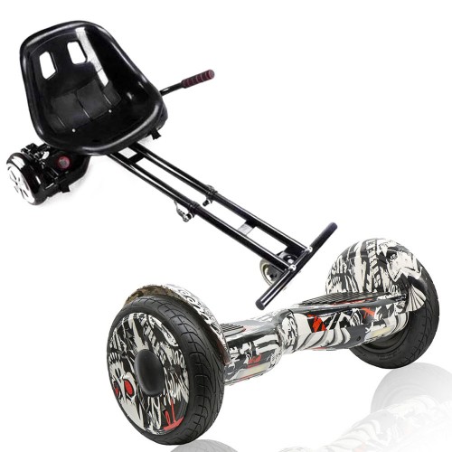 ΣΕΤ HOVERBOARD SMART BALANCE GRAFFITI PIRATES 10.5" & GOKART ΚΑΘΙΣΜΑ