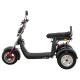 ΕΠΙΔΟΤΟΥΜΕΝΟ ΤΡΙΚΥΚΛΟ ΗΛΕΚΤΡΙΚΟ SCOOTER ΤΥΠΟΥ CHOPPER ΓΙΑ 2 ΑΝΑΒΑΤΕΣ ΜΑΥΡΟ ΧΩΡΙΣ ΔΙΠΛΩΜΑ