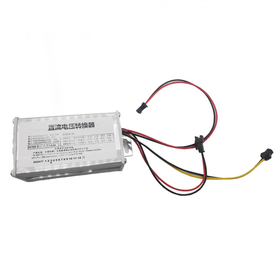 ΜΕΤΑΤΡΟΠΕΑΣ ΤΑΣΗΣ ΑΠΟ 35-72V ΣΕ 12V 10Α 120W ΜΕ USB 5V ΓΙΑ DOKMA DX