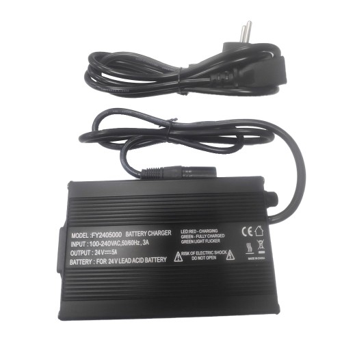 ΦΟΡΤΙΣΤΗΣ 24V 5A ΓΙΑ LEAD ACID ΜΠΑΤΑΡΙΕΣ ΓΙΑ ΑΝΑΠΗΡΙΚΑ