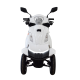ΕΠΙΔΟΤΟΥΜΕΝΟ ΤΕΤΡΑΚΥΚΛΟ ΗΛΕΚΤΡΙΚΟ SCOOTER T408 QUATER WHITE