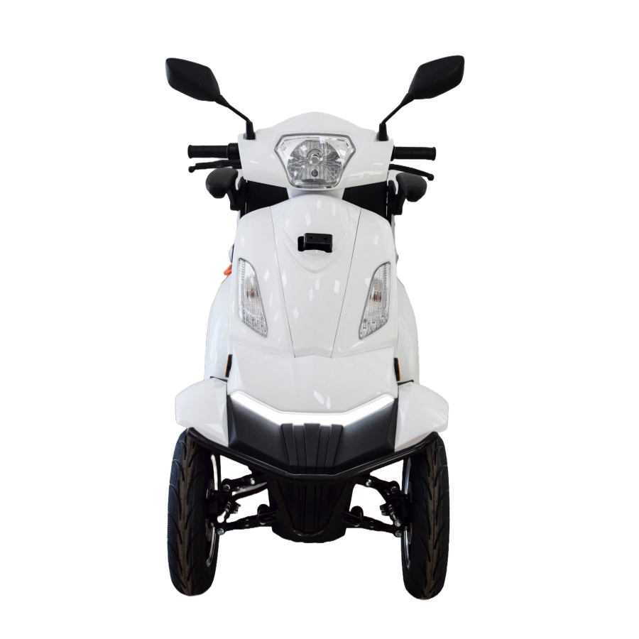 ΕΠΙΔΟΤΟΥΜΕΝΟ ΤΕΤΡΑΚΥΚΛΟ ΗΛΕΚΤΡΙΚΟ SCOOTER T408 QUATER WHITE