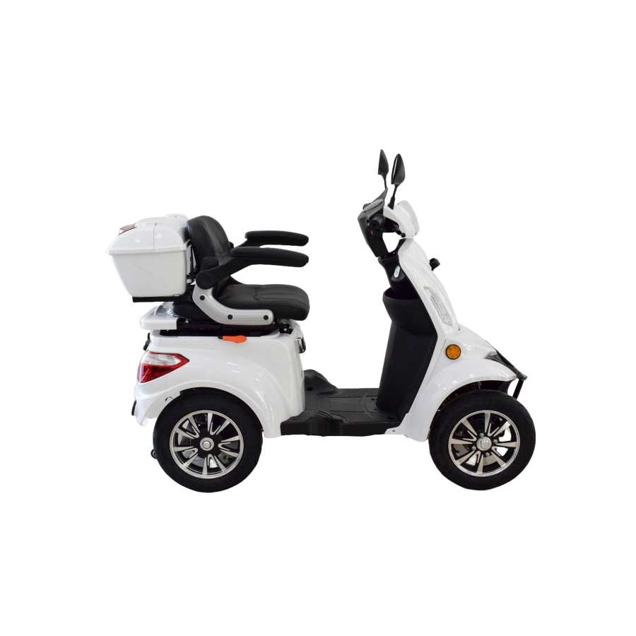 ΕΠΙΔΟΤΟΥΜΕΝΟ ΤΕΤΡΑΚΥΚΛΟ ΗΛΕΚΤΡΙΚΟ SCOOTER T408 QUATER WHITE