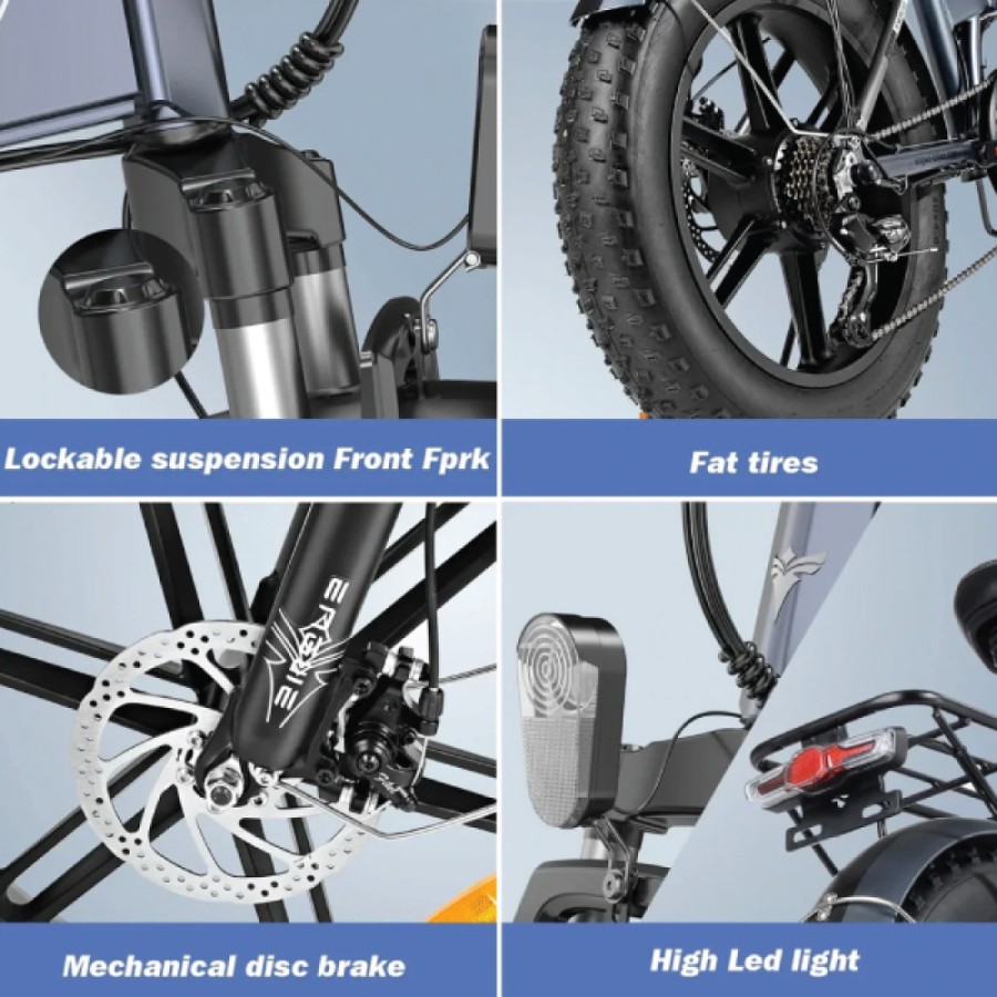 ΗΛΕΚΤΡΙΚΟ ΠΟΔΗΛΑΤΟ ENGWE EP-2 Pro ELECTRIC BIKE 20" BLACK
