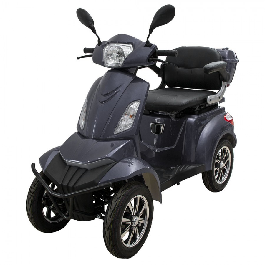 ΕΠΙΔΟΤΟΥΜΕΝΟ ΤΕΤΡΑΚΥΚΛΟ ΗΛΕΚΤΡΙΚΟ SCOOTER T408 QUATER GREY
