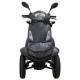 ΕΠΙΔΟΤΟΥΜΕΝΟ ΤΕΤΡΑΚΥΚΛΟ ΗΛΕΚΤΡΙΚΟ SCOOTER T408 QUATER GREY