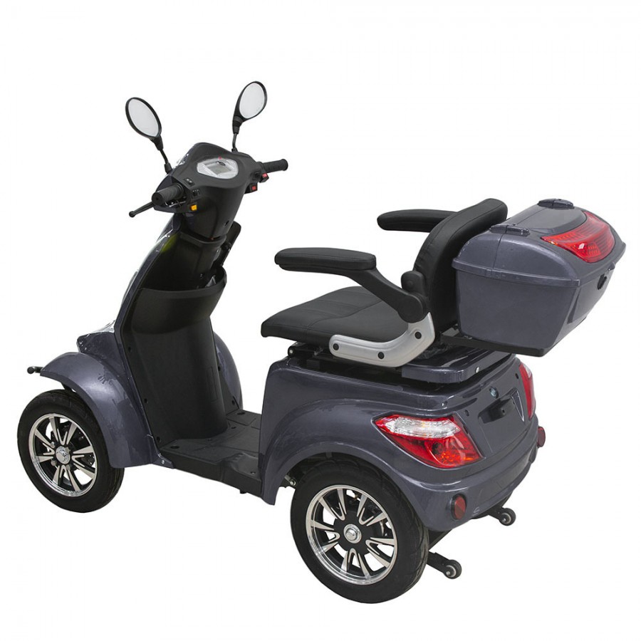 ΕΠΙΔΟΤΟΥΜΕΝΟ ΤΕΤΡΑΚΥΚΛΟ ΗΛΕΚΤΡΙΚΟ SCOOTER T408 QUATER GREY