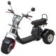 ΕΠΙΔΟΤΟΥΜΕΝΟ ΤΡΙΚΥΚΛΟ ΗΛΕΚΤΡΙΚΟ SCOOTER ΤΥΠΟΥ CHOPPER ΓΙΑ 2 ΑΝΑΒΑΤΕΣ ΜΑΥΡΟ ΧΩΡΙΣ ΔΙΠΛΩΜΑ