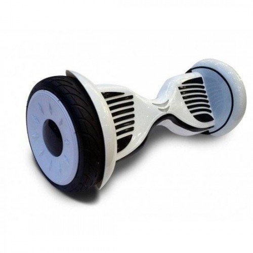 SMART BALANCE HOVERBOARD BIG WHEEL BLUETOOTH & LED ΗΛΕΚΤΡΙΚΟ ΠΑΤΙΝΙ 10.5'' WHITE