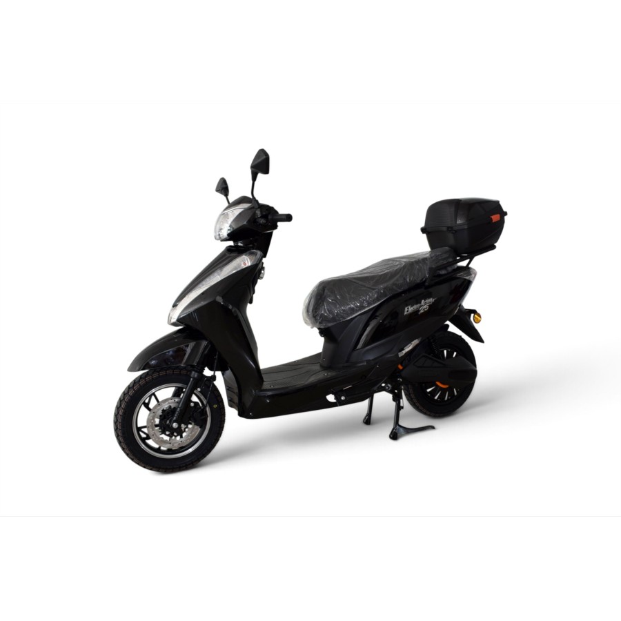 ΗΛΕΚΤΡΙΚΟ SCOOTER ΔΙΚΥΚΛΟ ΧΩΡΙΣ ΔΙΠΛΩΜΑ BLACK ELECTRO-ACTION 25 PRO ΜΕ ΜΠΑΤΑΡΙΑ ΛΙΘΙΟΥ