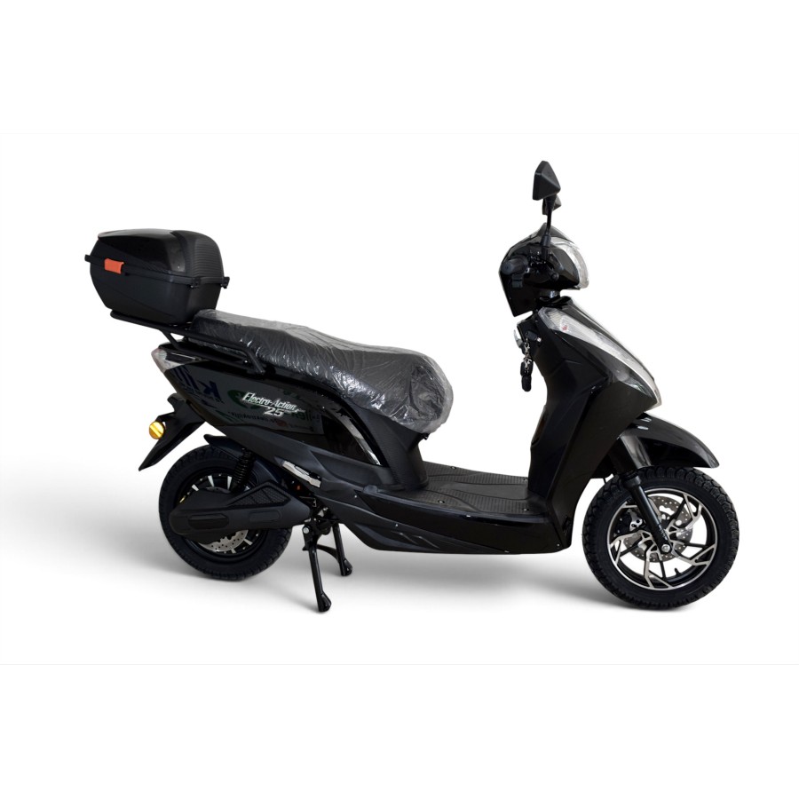 ΗΛΕΚΤΡΙΚΟ SCOOTER ΔΙΚΥΚΛΟ ΧΩΡΙΣ ΔΙΠΛΩΜΑ BLACK ELECTRO-ACTION 25 PRO ΜΕ ΜΠΑΤΑΡΙΑ ΛΙΘΙΟΥ