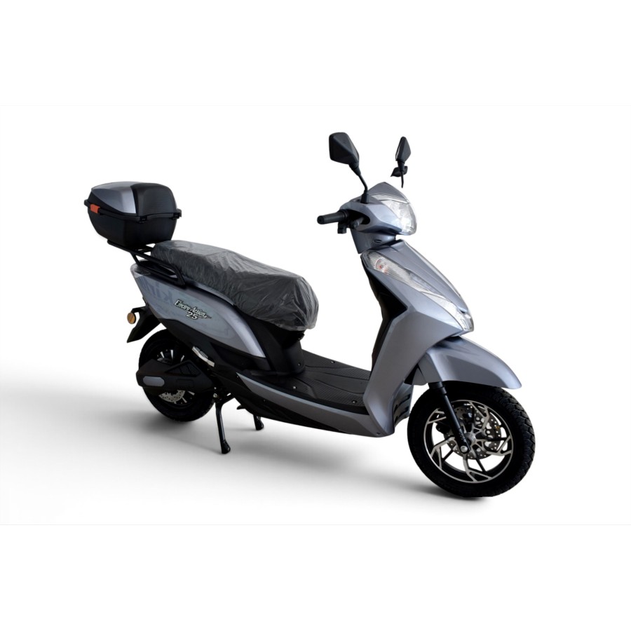 ΗΛΕΚΤΡΙΚΟ SCOOTER ΔΙΚΥΚΛΟ ΧΩΡΙΣ ΔΙΠΛΩΜΑ GREY ELECTRO-ACTION 25 PRO ΜΕ ΜΠΑΤΑΡΙΑ ΛΙΘΙΟΥ
