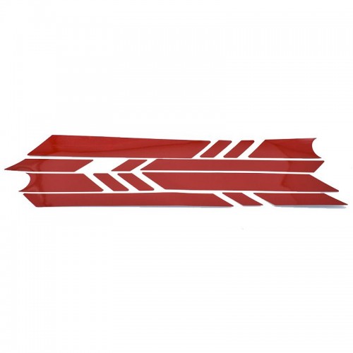 ΑΥΤΟΚΟΛΛΗΤΑ STICKERS TOTAL RED ΓΙΑ ΗΛΕΚΤΡΙΚΟ ΠΑΤΙΝΙ