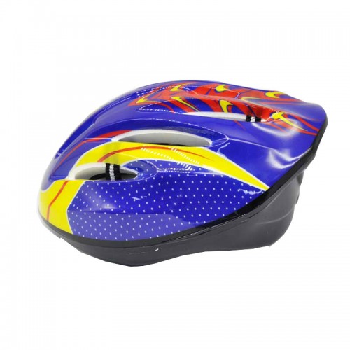 OEM ΚΡΑΝΟΣ ΠΟΔΗΛΑΤΟΥ ΕΝΗΛΙΚΩΝ-SKATEBOARDING-HOVERBOARDING SPORTS HELMET BLUE YELLOW