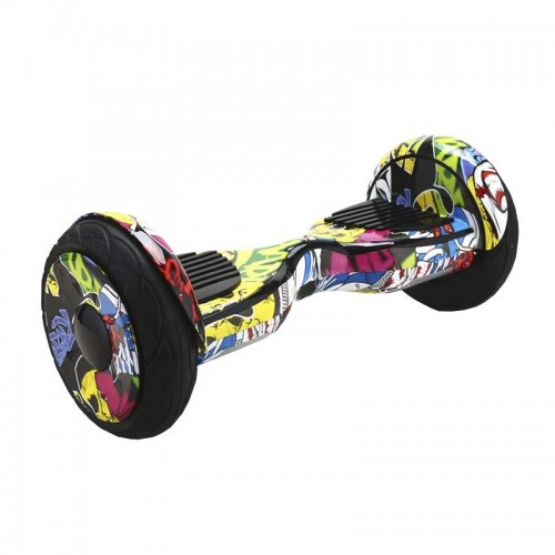 SMART BALANCE HOVERBOARD BIG WHEEL BLUETOOTH AND LED ΗΛΕΚΤΡΙΚΟ ΠΑΤΙΝΙ SKULL 10.5\\\'\\\'