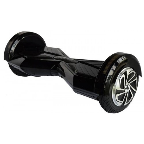 SMART BALANCE HOVERBOARD WHEEL WITH BLUETOOTH AND LED ΜΑΥΡΟ 8 INCH