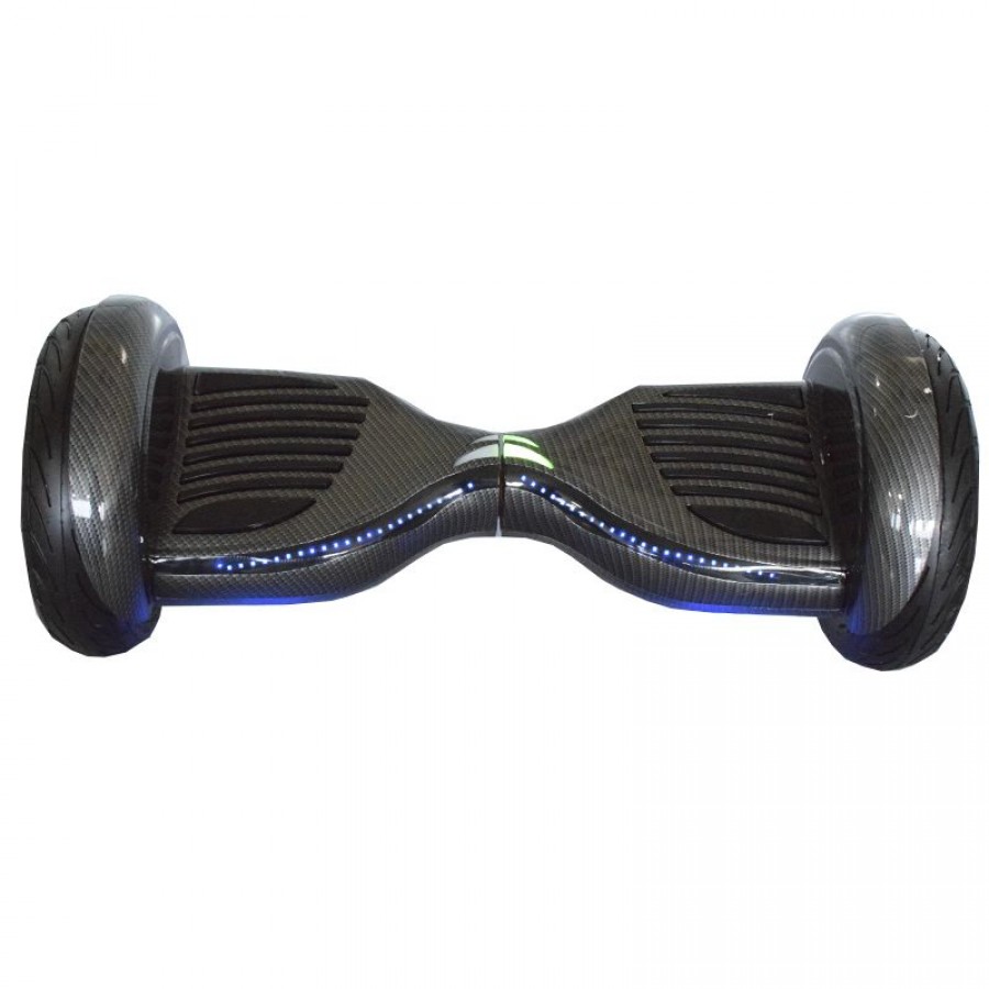 SMART BALANCE HOVERBOARD BIG WHEEL WITH BLUETOOTH AND LED ΗΛΕΚΤΡΙΚΟ ΠΑΤΙΝΙ CARBON 10.5\\\'\\\'