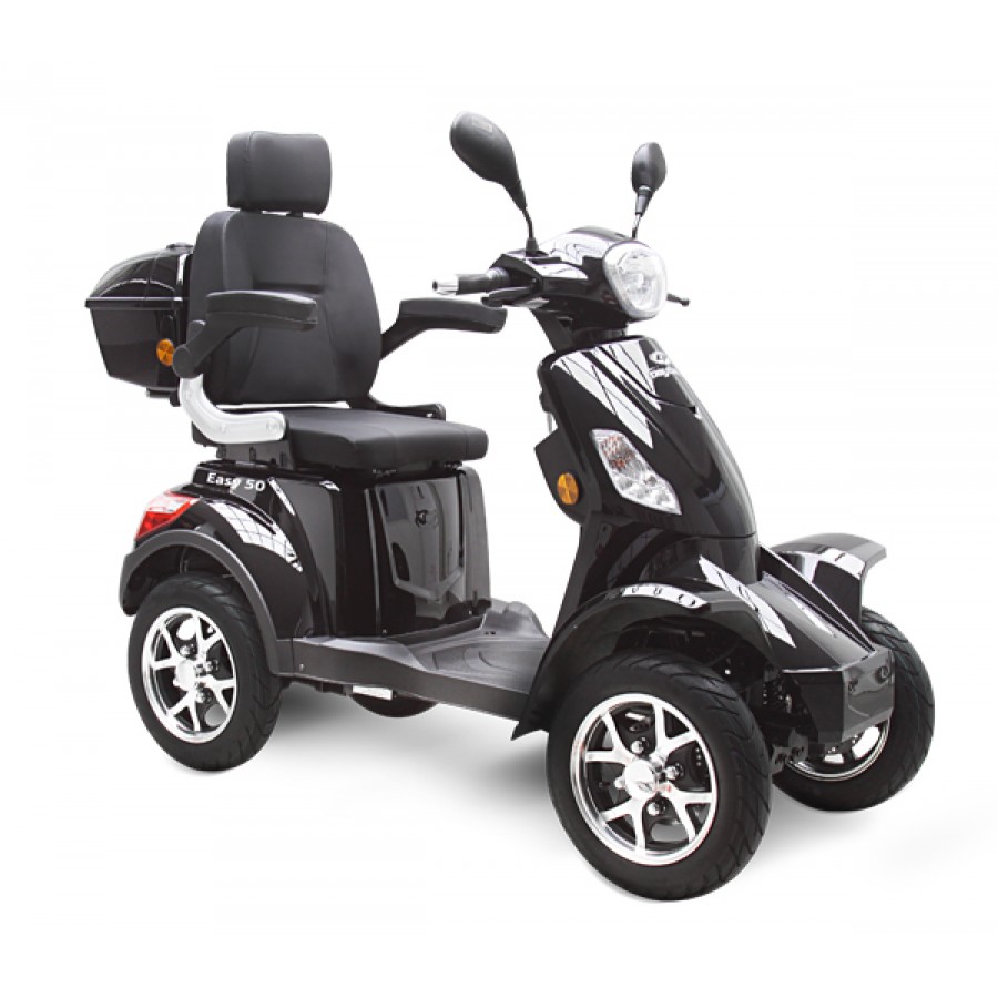 ΕΠΙΔΟΤΟΥΜΕΝΟ ΤΕΤΡΑΚΥΚΛΟ ΗΛΕΚΤΡΙΚΟ SCOOTER  EASY 50 BLACK DAYTONA