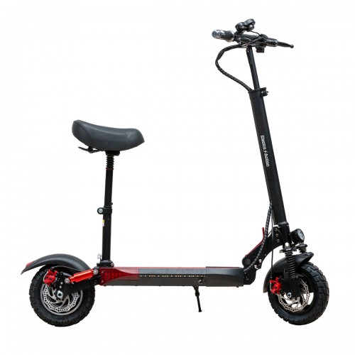ΗΛΕΚΤΡΙΚΟ ΠΑΤΙΝΙ G6 BLACK/RED ΜΕ ΕΦΑΡΜΟΓΗ 10AH ELECTRIC E-SCOOTER G6 500 WATT WITH APP